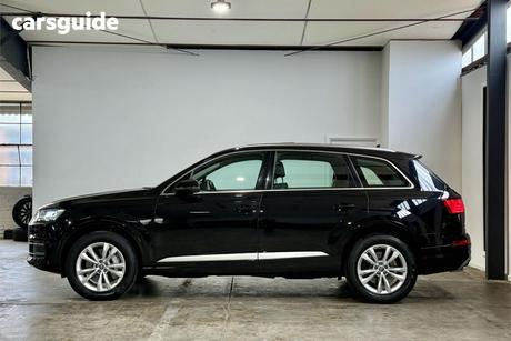 Black 2016 Audi Q7 SUV TDI