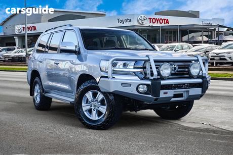 Silver 2018 Toyota Landcruiser Wagon Lc200 Gxl (4X4)