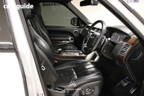 White 2016 Land Rover Range Rover SUV SDV8 AUTOBIOGRAPHY 4X4