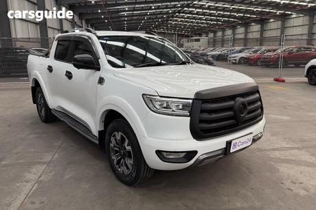 White 2022 GWM UTE Dual Cab Utility Cannon-L (4X4)