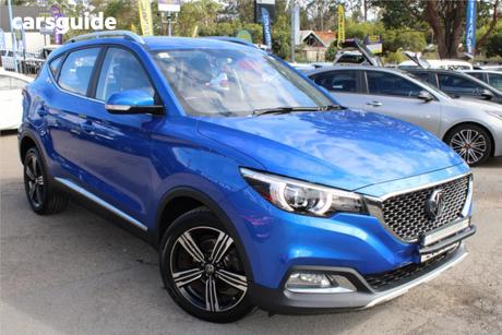 Blue 2020 MG ZS Wagon Excite