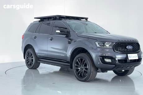 Grey 2021 Ford Everest Wagon Sport (4Wd)