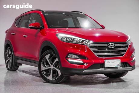 Red 2017 Hyundai Tucson Wagon Highlander R-Series (Awd)