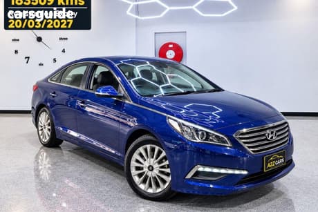 Blue 2016 Hyundai Sonata Sedan Active