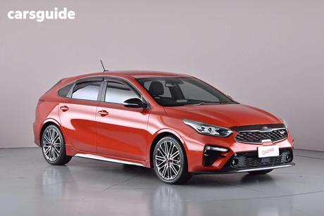Orange 2019 Kia Cerato Hatchback Gt Safety Pack