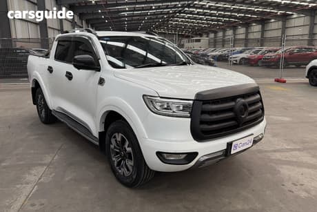 White 2022 GWM UTE Dual Cab Utility Cannon-L (4X4)