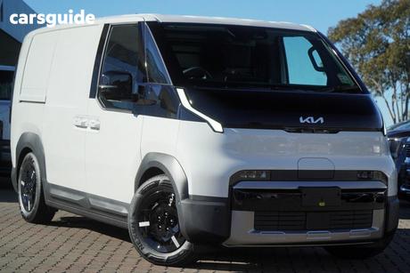 White 2026 Kia Pv5 Van Cargo S Long Range