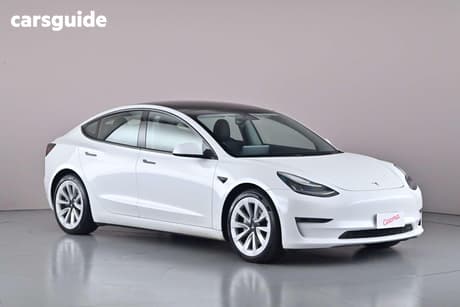 White 2020 Tesla Model 3 Sedan Long Range Awd