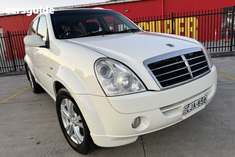 White 2012 Ssangyong Rexton Wagon Rx270 Xdi (7 Seat) Ii