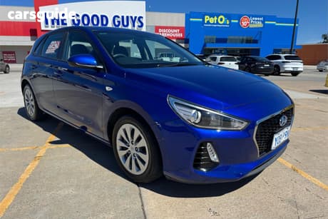 Blue 2018 Hyundai I30 Hatchback Go