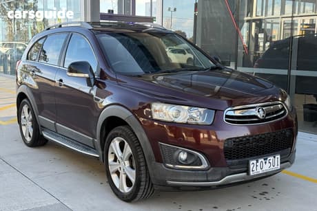 Red 2014 Holden Captiva Wagon 7 Ltz (4X4)