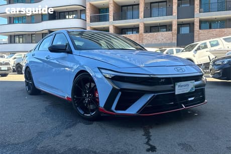 Blue 2024 Hyundai I30 Sedan N Premium