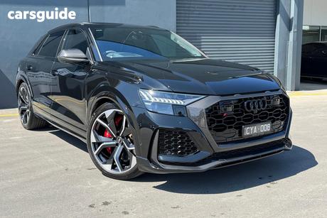 Black 2024 Audi RS Q8 Wagon 4.0 Tfsi Quattro Mhev