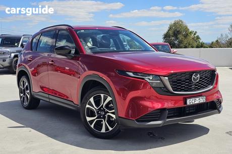 Red 2026 Mazda CX-5 Wagon G25 Touring (Awd)