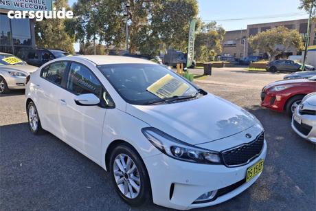 White 2016 Kia Cerato Sedan S Premium