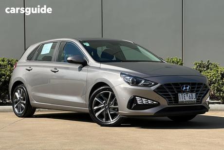 Silver 2021 Hyundai I30 Hatchback Active
