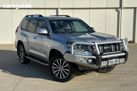 Silver 2023 Toyota Landcruiser Prado Wagon Kakadu