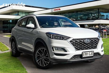White 2020 Hyundai Tucson Wagon Active X (2Wd)