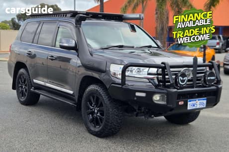 Grey 2017 Toyota Landcruiser Wagon Sahara (4X4)