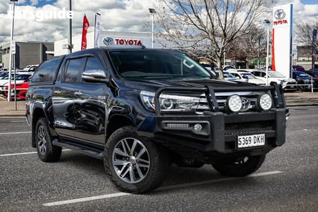 Black 2016 Toyota Hilux Dual Cab Utility Sr5 (4X4)