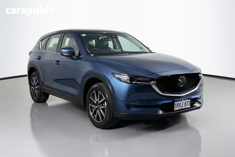 Blue 2021 Mazda CX-5 Wagon Gt Turbo (Awd)