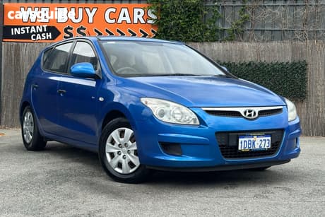 Blue 2009 Hyundai I30 Hatch SX