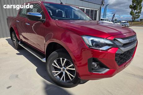 Red 2026 Isuzu D-MAX Crew Cab Utility Ls-U (4X4)