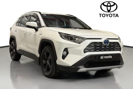 White 2021 Toyota RAV4 Wagon Cruiser 2Wd Hybrid