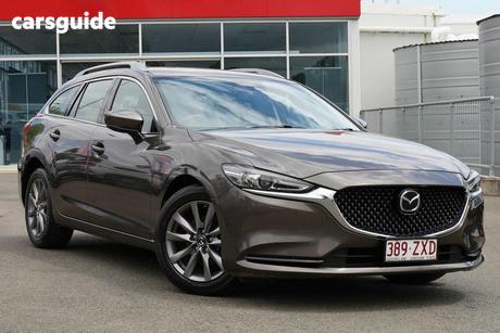 Grey 2020 Mazda 6 Wagon Sport