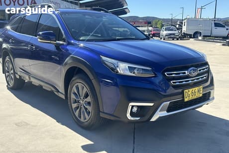Blue 2022 Subaru Outback Wagon Awd