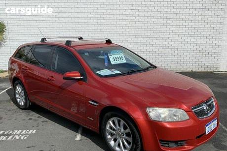 Red 2011 Holden Berlina SUV