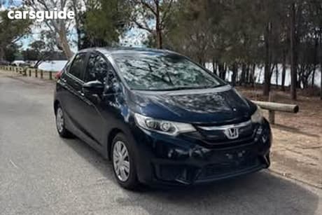 Black 2016 Honda Jazz Hatchback Vti