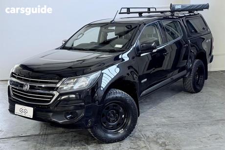 Black 2016 Holden Colorado Crew Cab Pickup Ls (4X4)