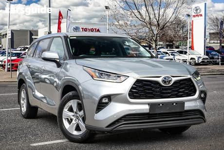 Silver 2025 Toyota Kluger Wagon Gx Hybrid Awd
