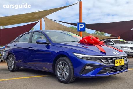 Blue 2024 Hyundai I30 Sedan