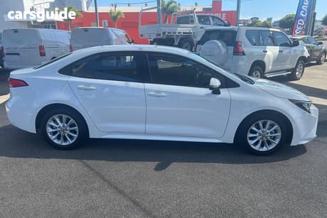 White 2021 Toyota Corolla Sedan Ascent Sport