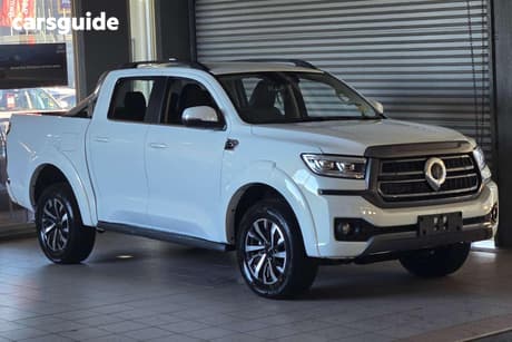 White 2026 GWM Cannon Dual Cab Utility Lux (4X4)