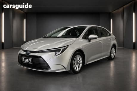Silver 2024 Toyota Corolla Sedan Ascent Sport + Conv Pk Hybrid