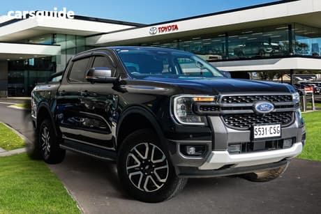 Black 2022 Ford Ranger Double Cab Pick Up Sport 2.0 (4X4)