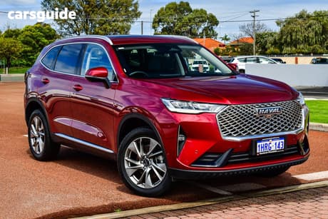 Red 2022 GWM Haval H6 Wagon Ultra