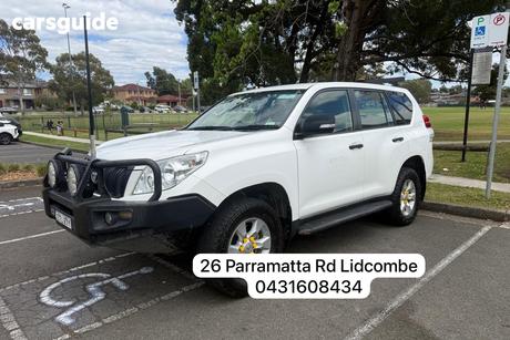 White 2012 Toyota Landcruiser Prado Wagon Gxl (4X4)
