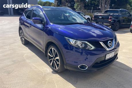 Blue 2015 Nissan Qashqai Wagon Ti (4X2)