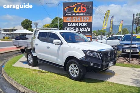 White 2021 Nissan Navara Dual Cab Pick-up St (4X4)