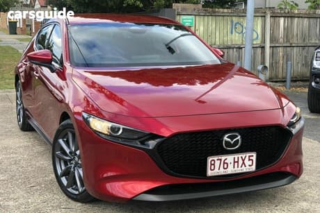 Red 2023 Mazda 3 Hatchback G20 Touring