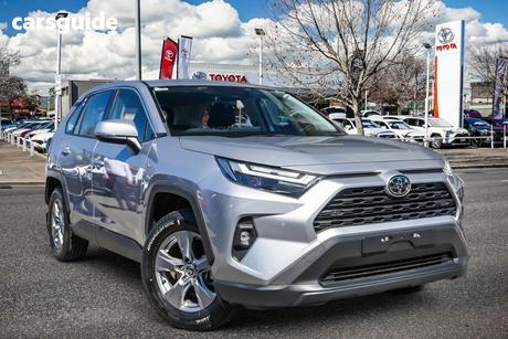 Silver 2025 Toyota RAV4 Wagon Gx (Awd) Hybrid