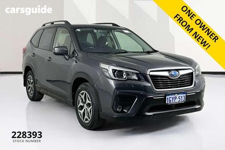 Grey 2020 Subaru Forester Wagon 2.5I (Awd)