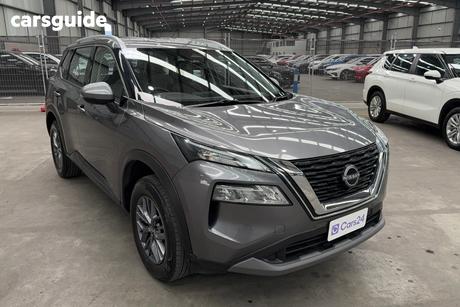 Grey 2024 Nissan X-Trail Wagon St (4Wd) 7 Seat