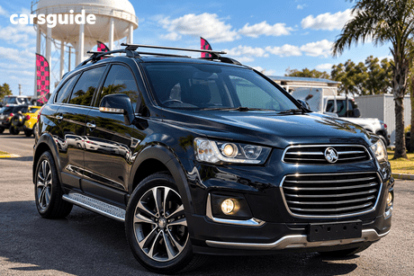 Black 2017 Holden Captiva Wagon 7 Ltz (Awd)