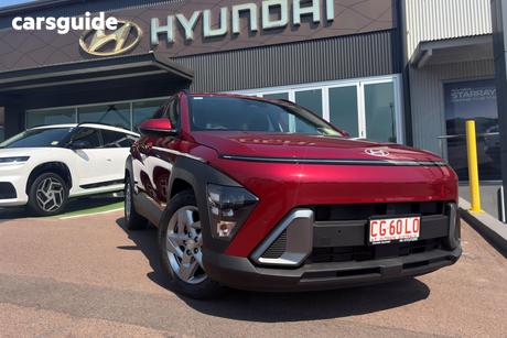 Red 2025 Hyundai Kona Wagon