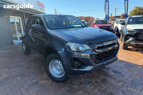 Grey 2026 Isuzu D-MAX Crew Cab Chassis Sx (4X4)